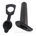 White/Black Plastic Fishing Rod Holder